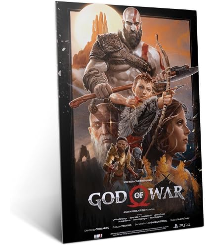 Amazon.com: God Of War - Key Art Wall Poster, 34L